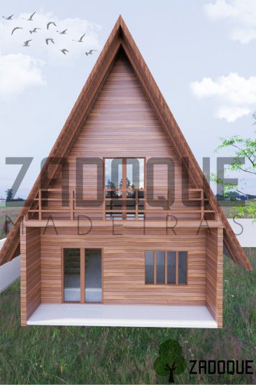 Projeto Chalé 67,45 m²